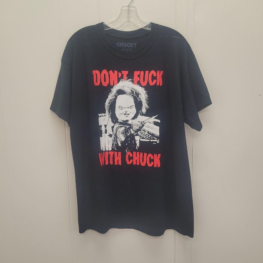 Spencer's Chucky "Don't $%#*  With Chuck" T-shirt
